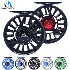 Maxcatch AVID Reel 1/3 3/4 5/6 7/8 9/10WT CNC Machined Aluminum Fly Fishing Reel