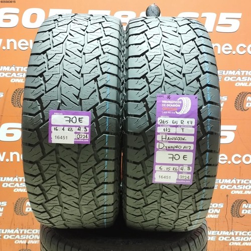 Hankook dynapro 265 - dynapro, 265/65