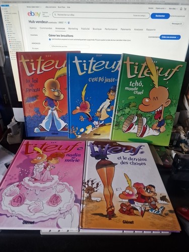 Lot titeuf 6 titres - de, 5