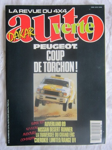 Auto verte 4x4 - auto,