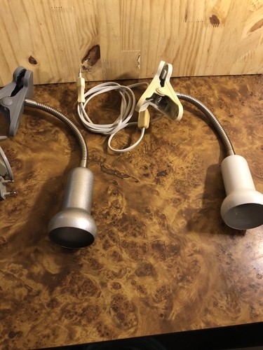 Paire lampe pince spot - paire, de