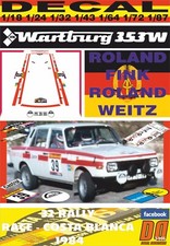 DECAL WARTBURG 353 W ROLAND