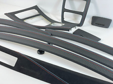 BMW E92 CIC ALCANTARA CARBON Leather M Stitching Interior trim kit set LHD