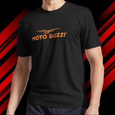 NEW! Moto Guzzi Motorcycles Logo Funny USA Size Unisex Hoodie & T-Shirt