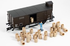 50 Tonneaux vides 228L H0 1:87