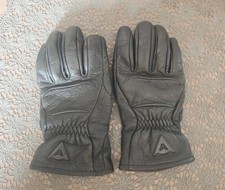 Gants Dainese Femme - Taille S - Cuir Noir - Très Bon État - Moto / Scooter