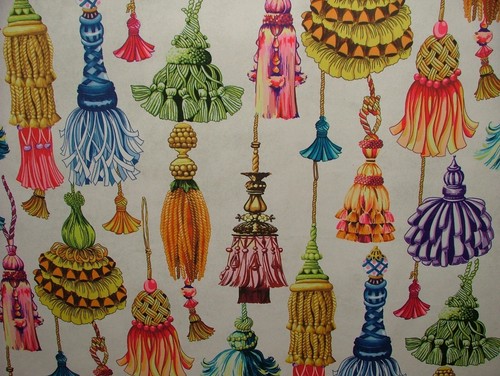 Tissu rideau velours - en,