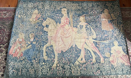 Ancienne tapisserie noble - ancienne, tapisserie,
