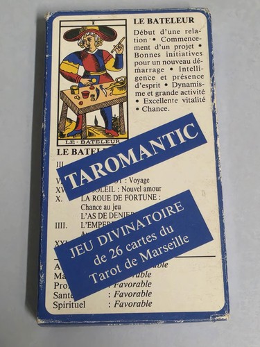 Cartomancie jeu 26 cartes - de,