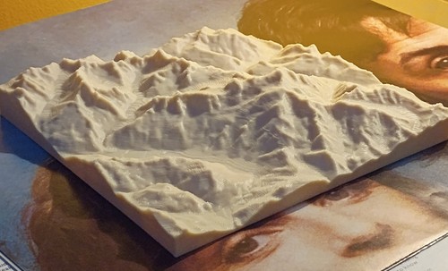 Carte relief pla mont - carte, blanc