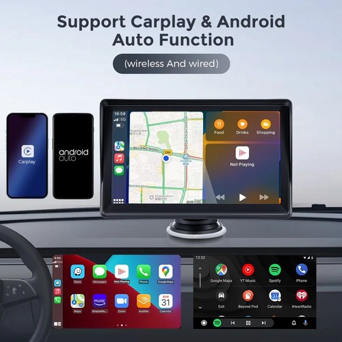 écran autoradio portable - portable, 7"