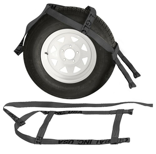 Demco tow dolly straps wheel - demco,