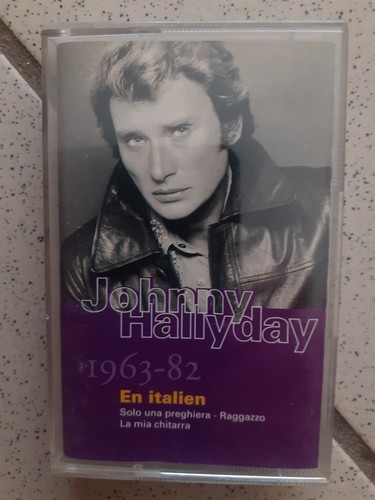 Johnny hallyday audio en - , k7
