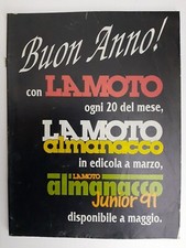 LA MOTO 1/1991 prova verità SUZUKI RGV 250 no copertina cbr 600 tesi 1d rivista