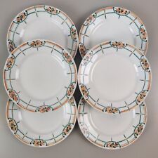 Assiettes Plates Faïence Ancienne Saint Amand