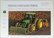 John Deere 6000 Series Tractor Brochure Brochure Tractor Prospekt