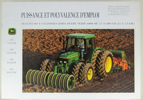 Prospectus brochure tracteur - prospectus,