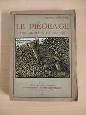 Le piégeage des animaux de