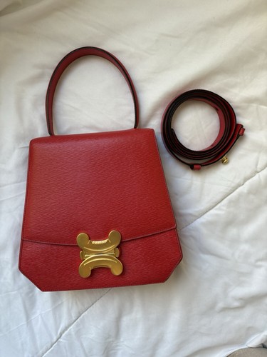 Celine sac bandoulière cuir - celine,