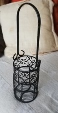 Porte-bouteille en fer forgé