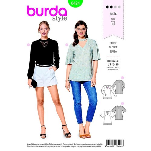 6424 patron burda - 6424,