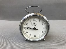 Ancien réveil matin vintage  déco années 1960 french antique alarm clock