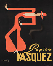 Pepito Vasquez Poster 1940 T-L