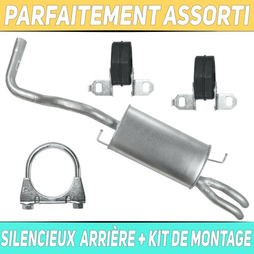Pot échappement arriere - pot,