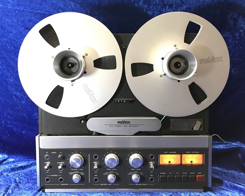 Magnétophone bande revox - magnétophone,