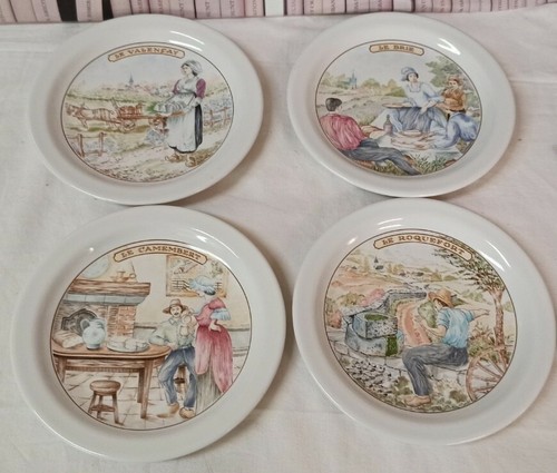 Assiettes fromage porcelaine - assiettes,