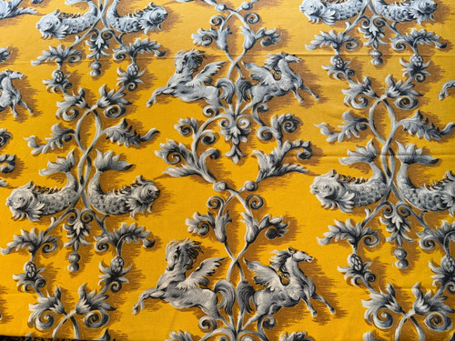 Antique fabric furniture