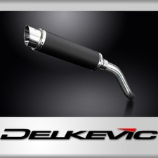 Kawasaki Z800E 2013-2016 Echappement KIT-Silencieux 350mm Rond Carbone