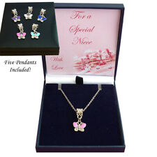 Collier Papillon Avec Cinq