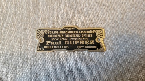 Plaque laiton industrielle