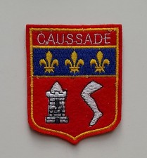 Ecusson brodé de Caussade (82)