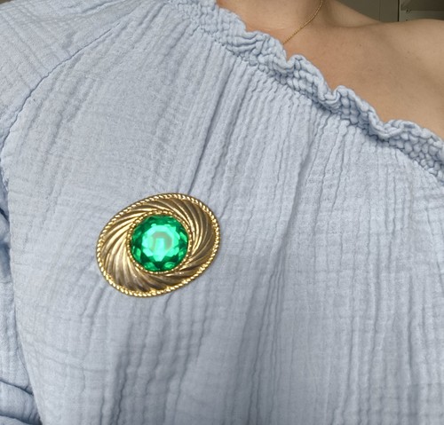 Vintage broche parfum - broche,