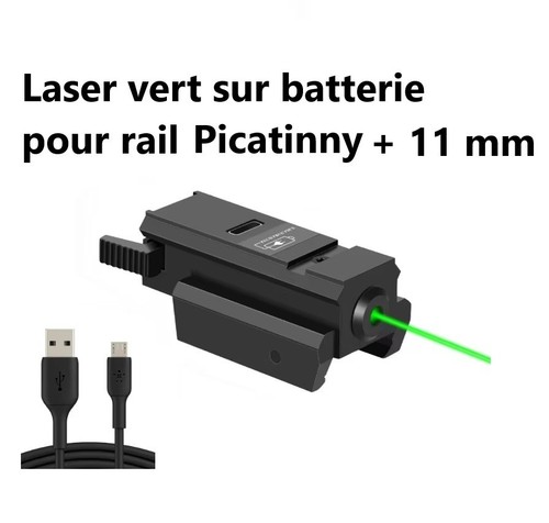 Laser vert rechargeable - , pour