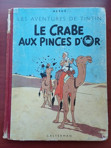 Crabe aux pinces - le, d'or