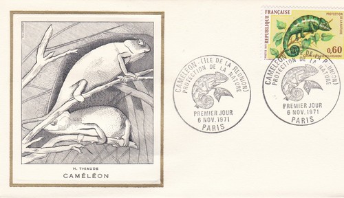 France 1971 fdc - fdc, de