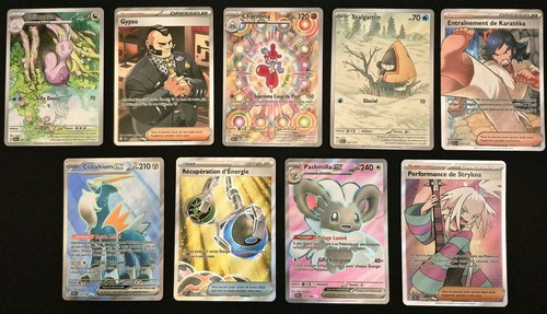 Carte pokémon lots - fr, ar/sr