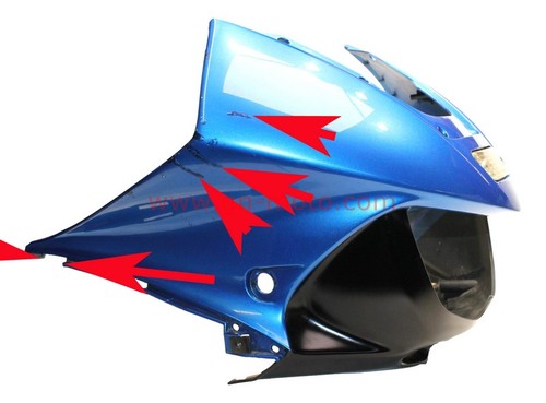 Tête fourche yamaha 850 - yamaha,