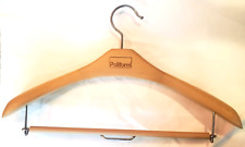 POLIFORM Large Wood Suit Jacket Pant Closet Hanger 17.5"