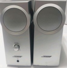 BOSE Companion 2 Multimedia Computer Speakers, Silver  Tested