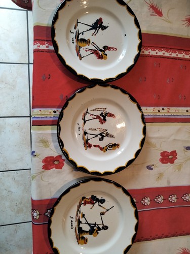 Lot assiettes de - de,