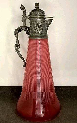 Ancienne aiguière cristal - aiguière, en