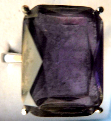 Bague améthyste - bague,