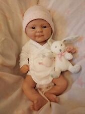 Véritable Bébé reborn fille full body silicone 37cm pour 1kg700 