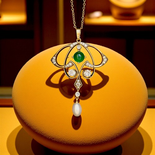 Collier pendentif doré - collier,