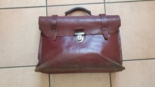 Cartable ancien en cuir