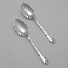 LOUIS XVI Design GOLDSMITHS & SILVERSMITHS Silver Service Cutlery 2 Table Spoons